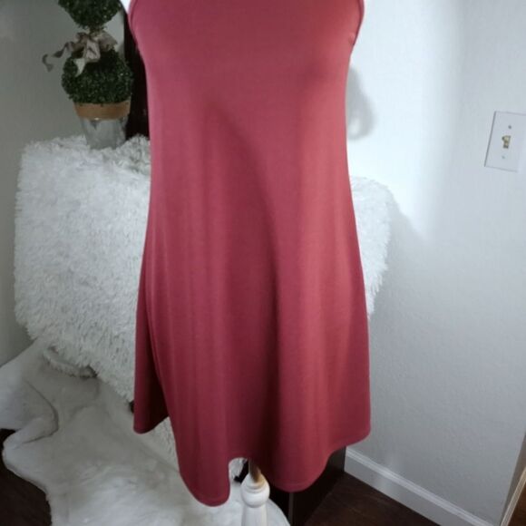 WALLFLOWER DK MAUVE SWING DRESS SZ.S EUC - Picture 4 of 9